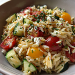 Orzo Salade met Feta: Een heerlijke en frisse zomersalade