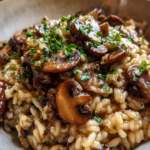 risotto recept: heerlijke romige paddenstoelenvariatie