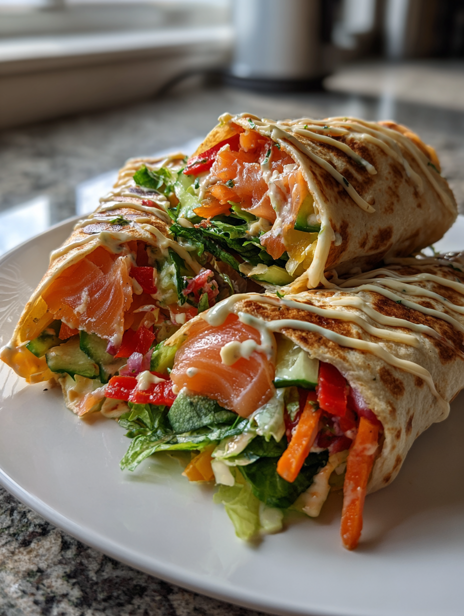 Wraps met Gerookte Zalm: Heerlijke, snelle en gezonde lunchoptie