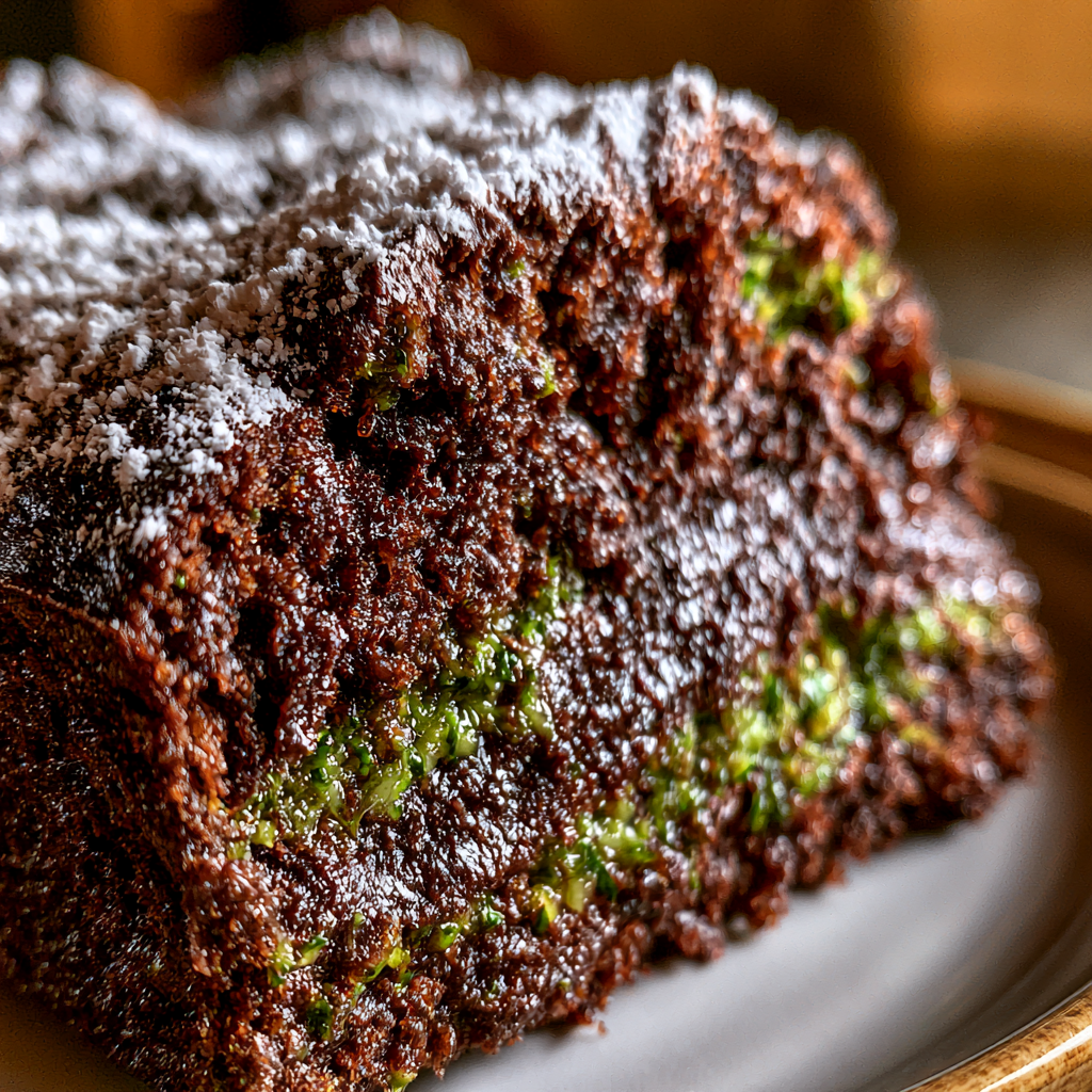 Zucchini recipes dessert: Irresistible Chocolate Cake in 50 Minutes