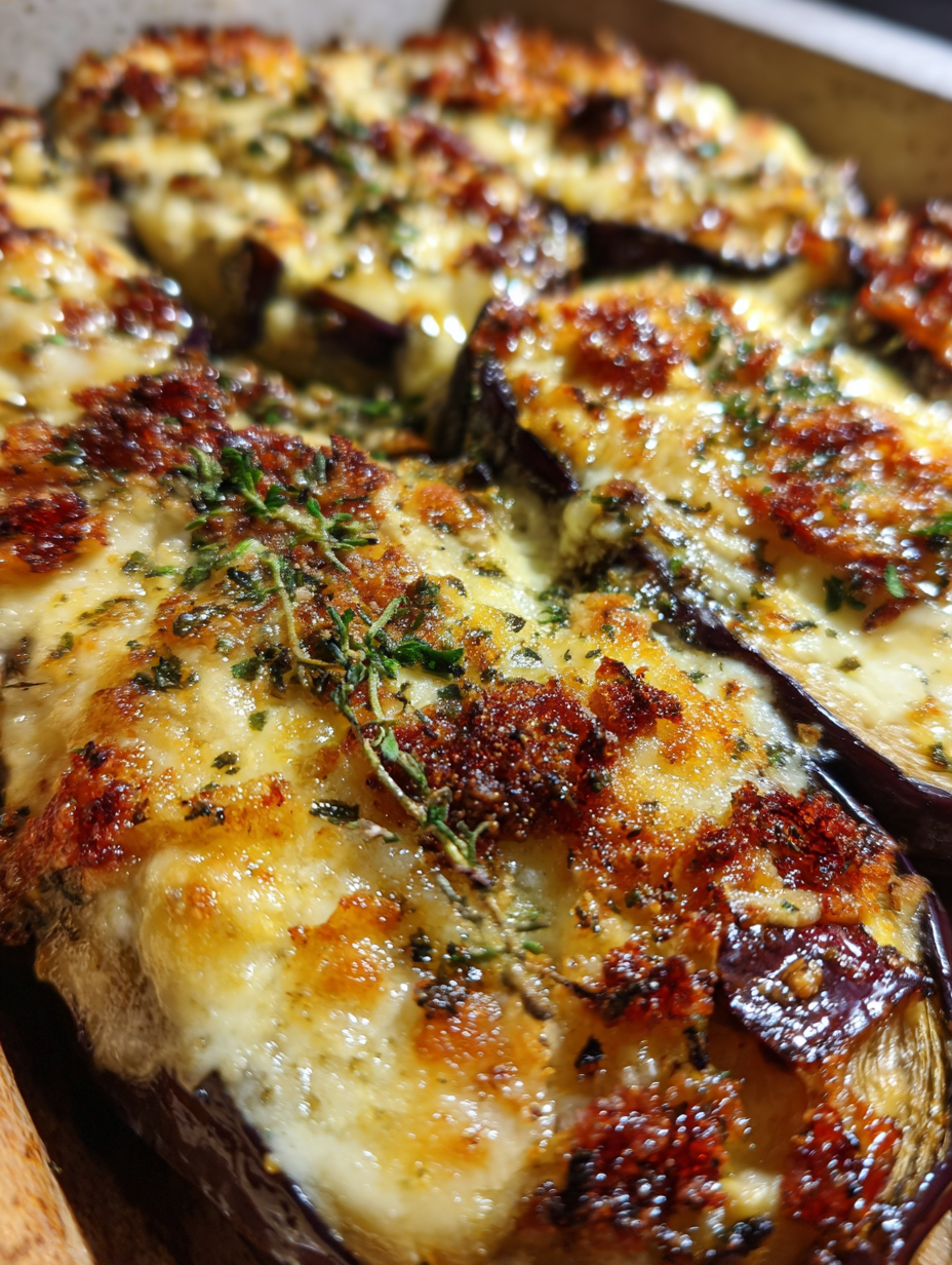 aubergine recept: heerlijke gegrilde aubergine met kruiden