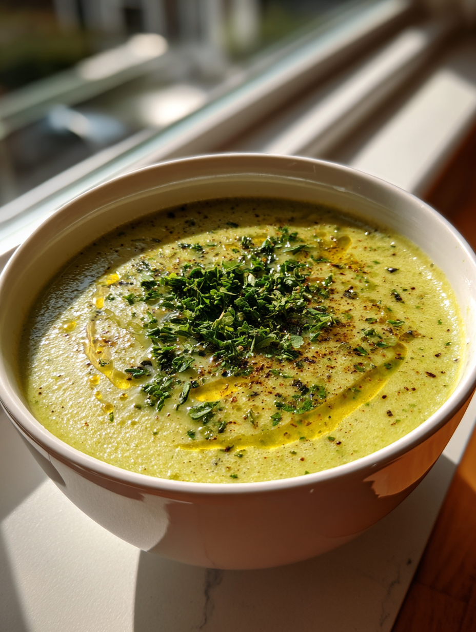 Courgette Soep Recept: Romige en gezonde smaakexplosie