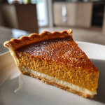 fall baking: heerlijke pompoentaart met speculaaskruiden