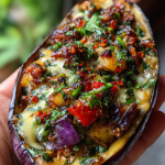 gevulde aubergine recept: heerlijke plantaardige vulling voor iedereen