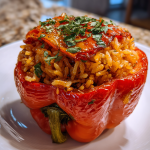 gevulde paprika recept: heerlijke vulling met gehakt en rijst