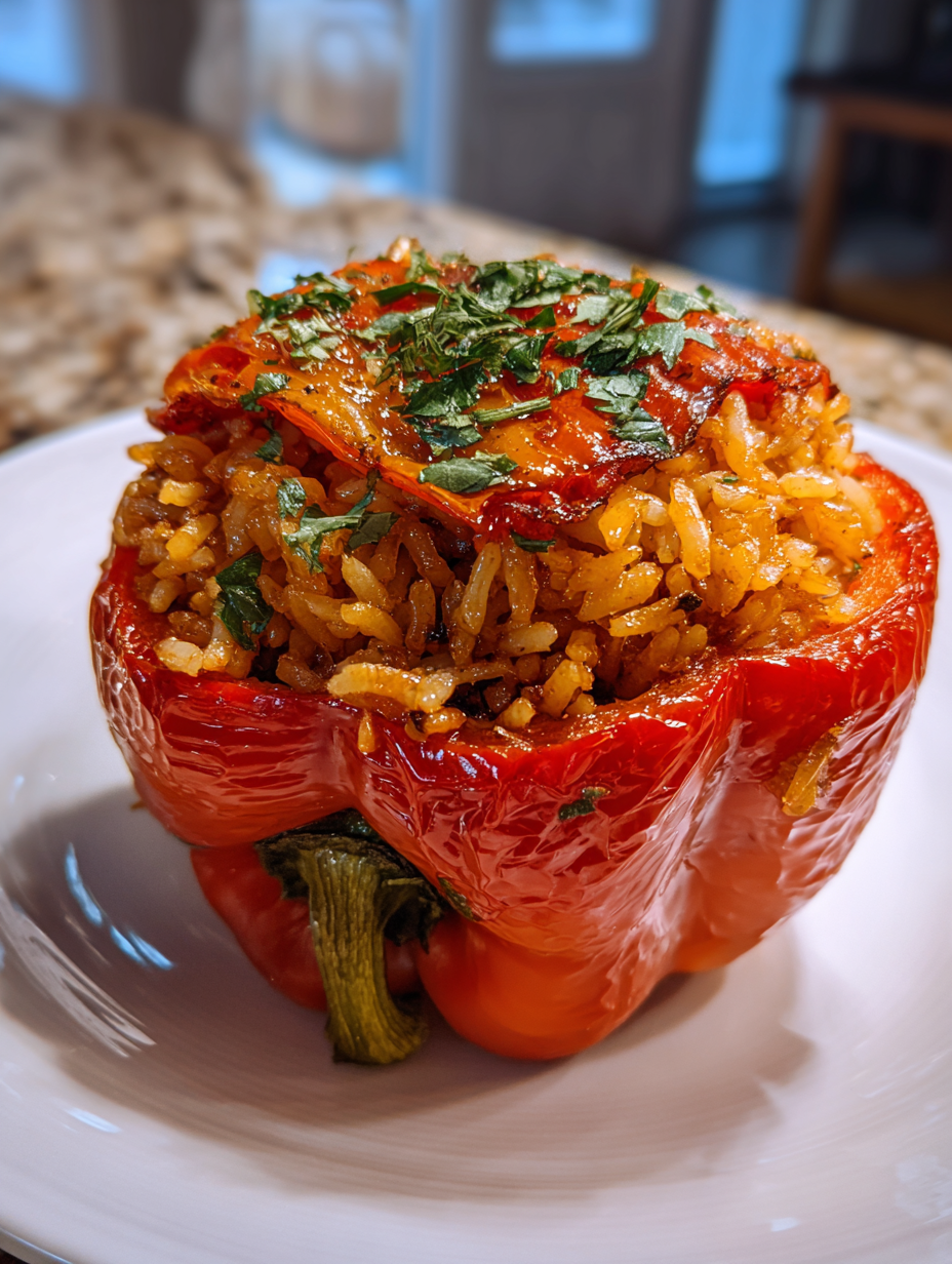 gevulde paprika recept: heerlijke vulling met gehakt en rijst