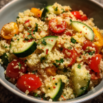 gezonde avondmaaltijd: eenvoudige en heerlijke quinoa salade