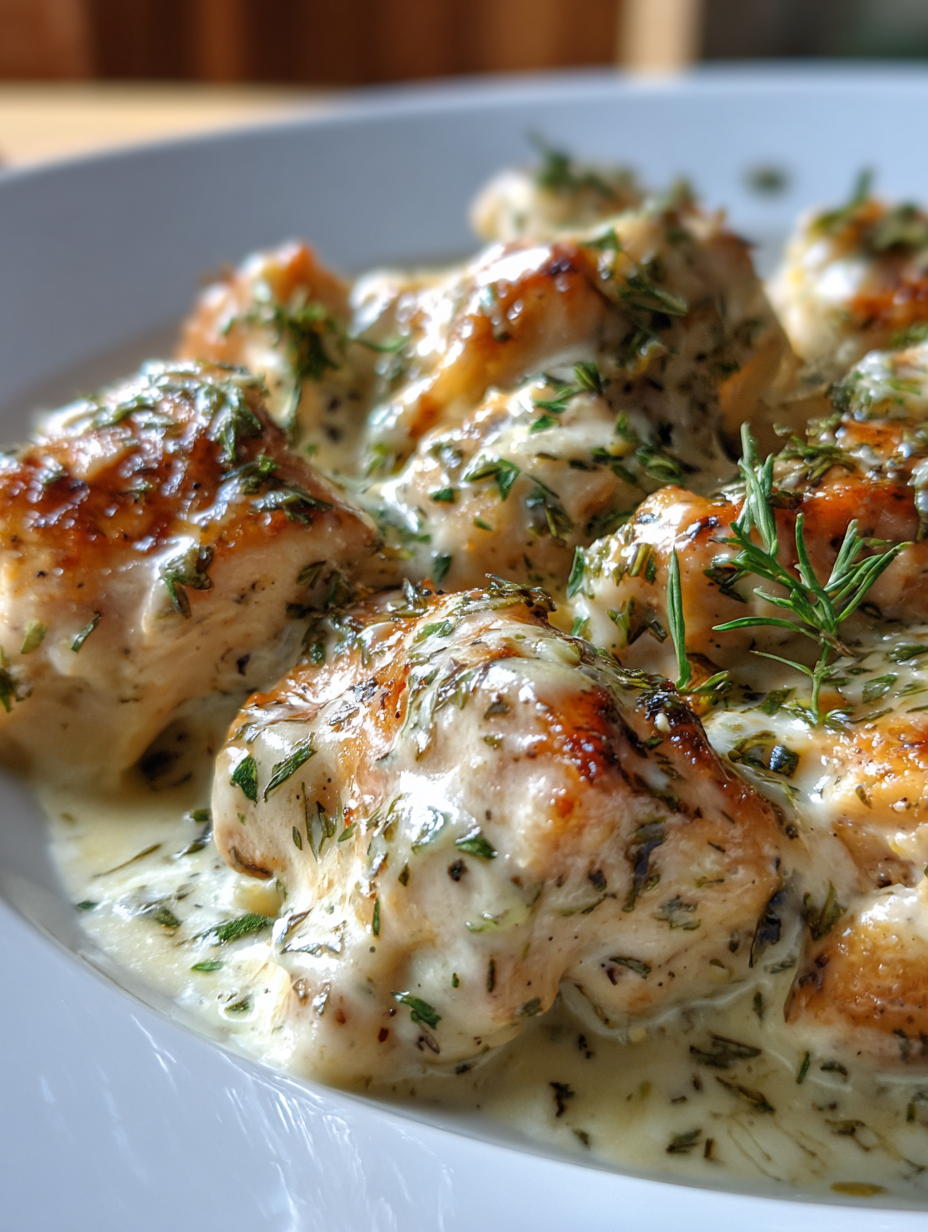 kip in romige saus recept: een heerlijke en eenvoudige maaltijd