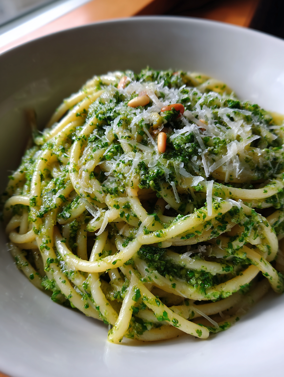 pasta pesto recept: een heerlijke en eenvoudige maaltijd