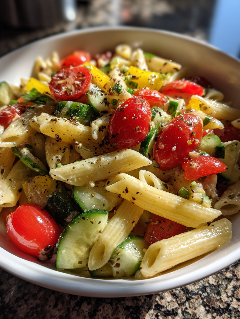 pastasalade recept: een simpele en heerlijke zomerse schotel
