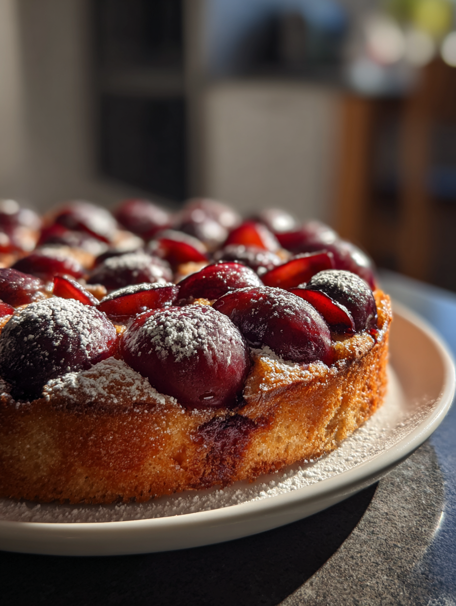 Pruimentaart Recept met Verse Pruimen