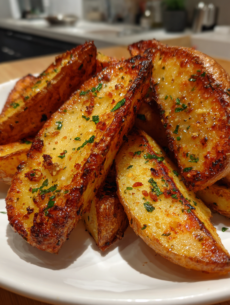 Airfryer Aardappelpartjes met Knoflook: Heerlijke en eenvoudige snack
