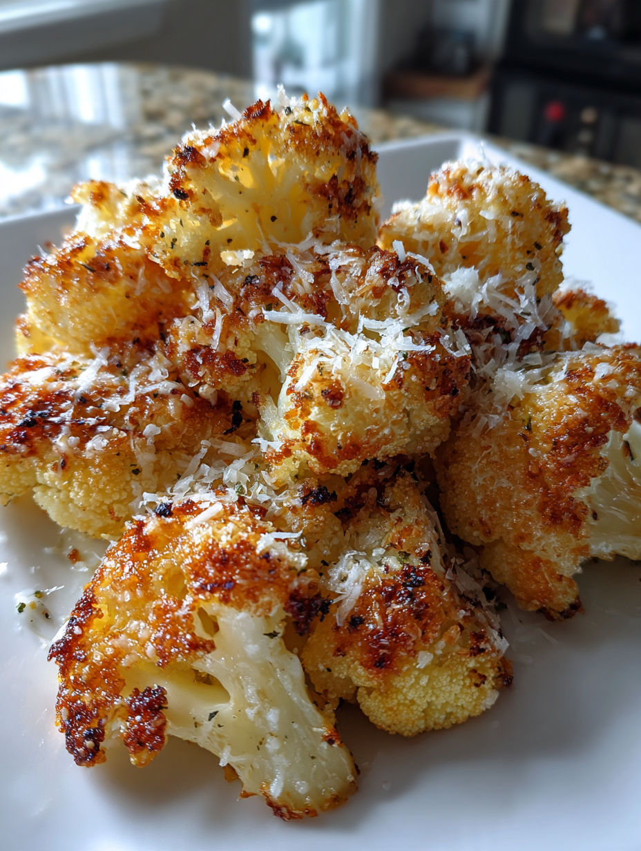 Airfryer Bloemkool met Parmezaanse Kaas: Heerlijk en eenvoudig te maken