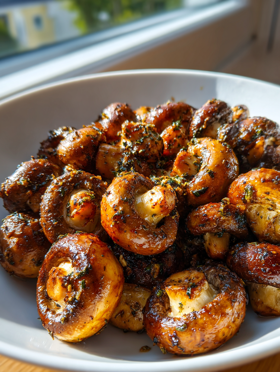 Airfryer Champignons met Knoflook: Heerlijke en eenvoudige bereiding