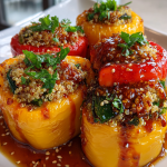Airfryer Gevulde Paprika’s: Heerlijke en eenvoudige maaltijd optie