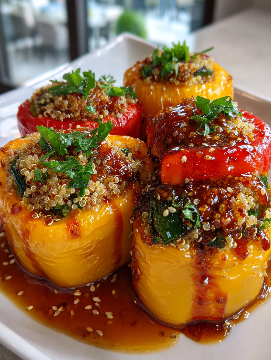 Airfryer Gevulde Paprika’s: Heerlijke en eenvoudige maaltijd optie