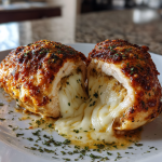 Airfryer Mozzarella-Stuffed Chicken: Gemakkelijke en heerlijke smaakexplosie