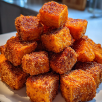 Airfryer Zoete Aardappelblokjes met Kaneel: Heerlijke en snelle snack
