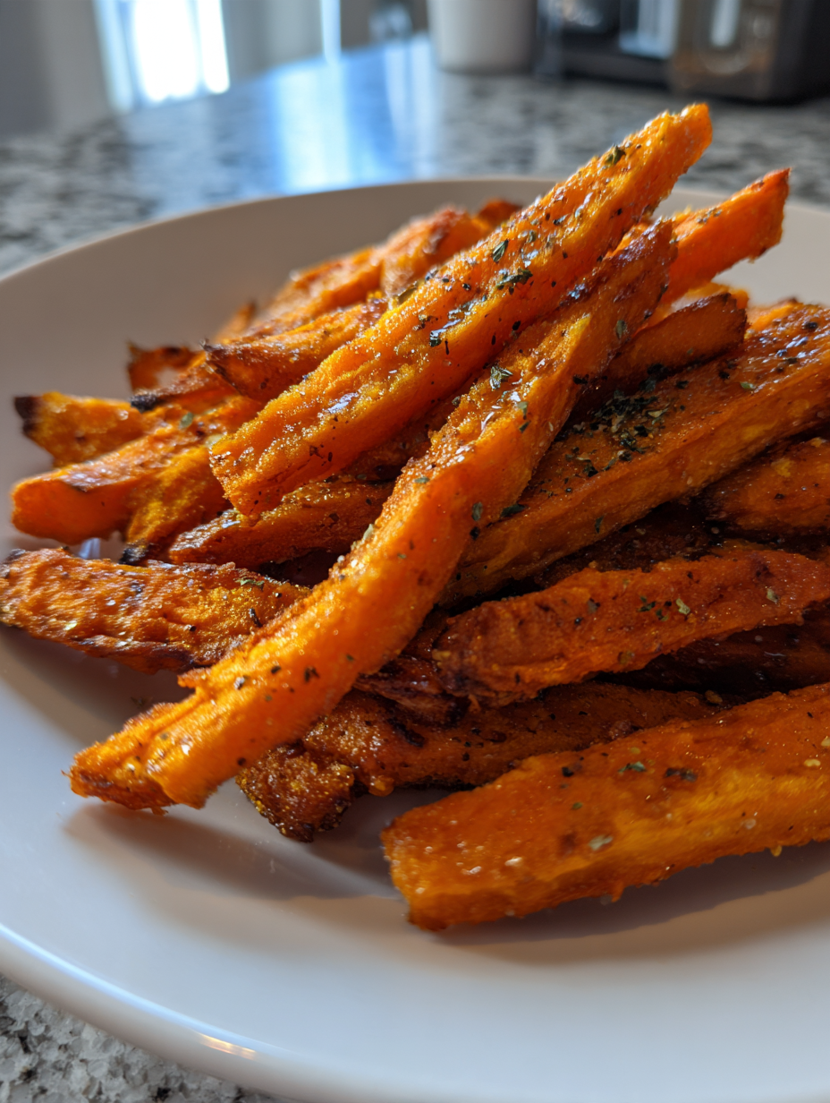 Airfryer Zoete Aardappelfriet: Heerlijke en knapperige frietjes
