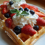 Belgische Wafels: De perfecte combinatie van knapperig en zacht