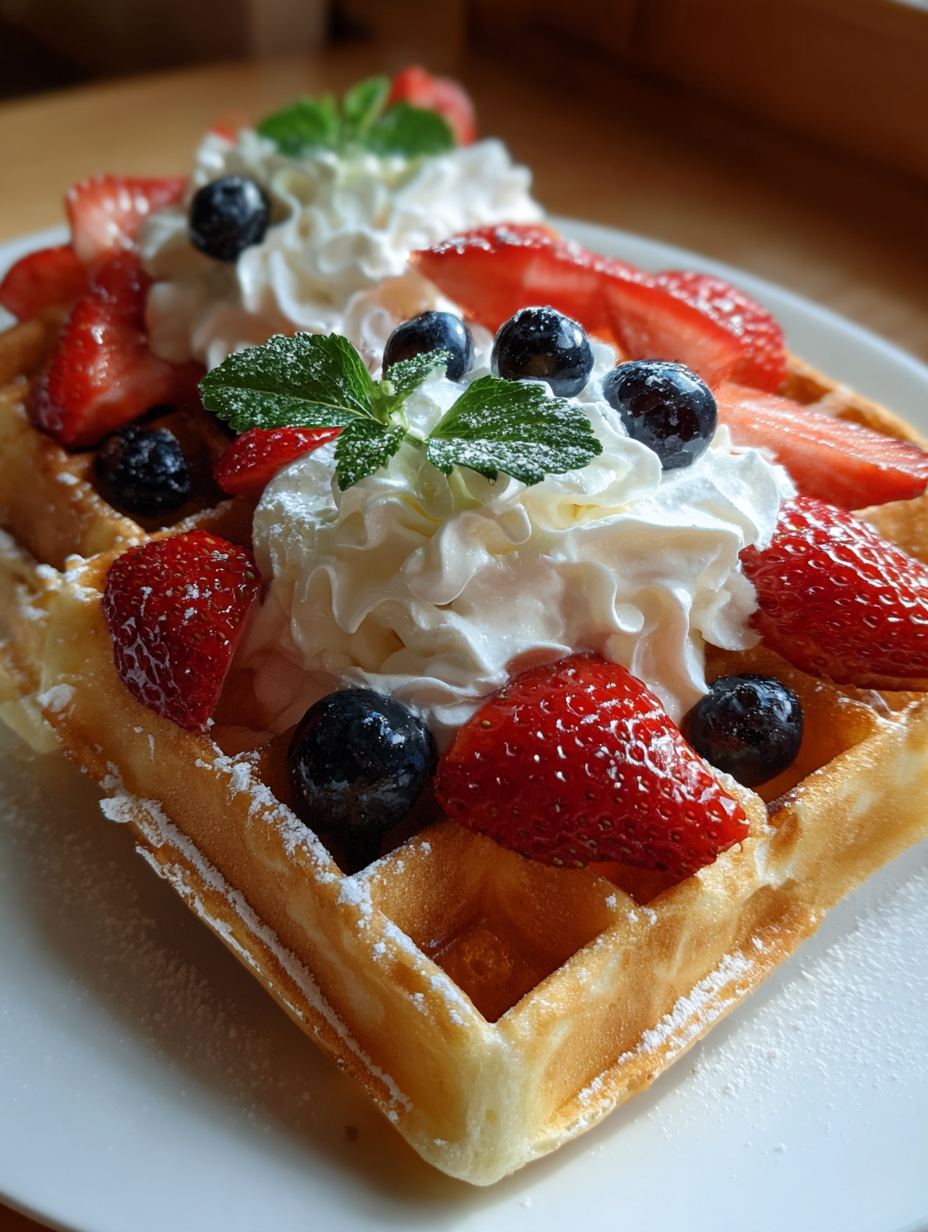 Belgische Wafels: De perfecte combinatie van knapperig en zacht