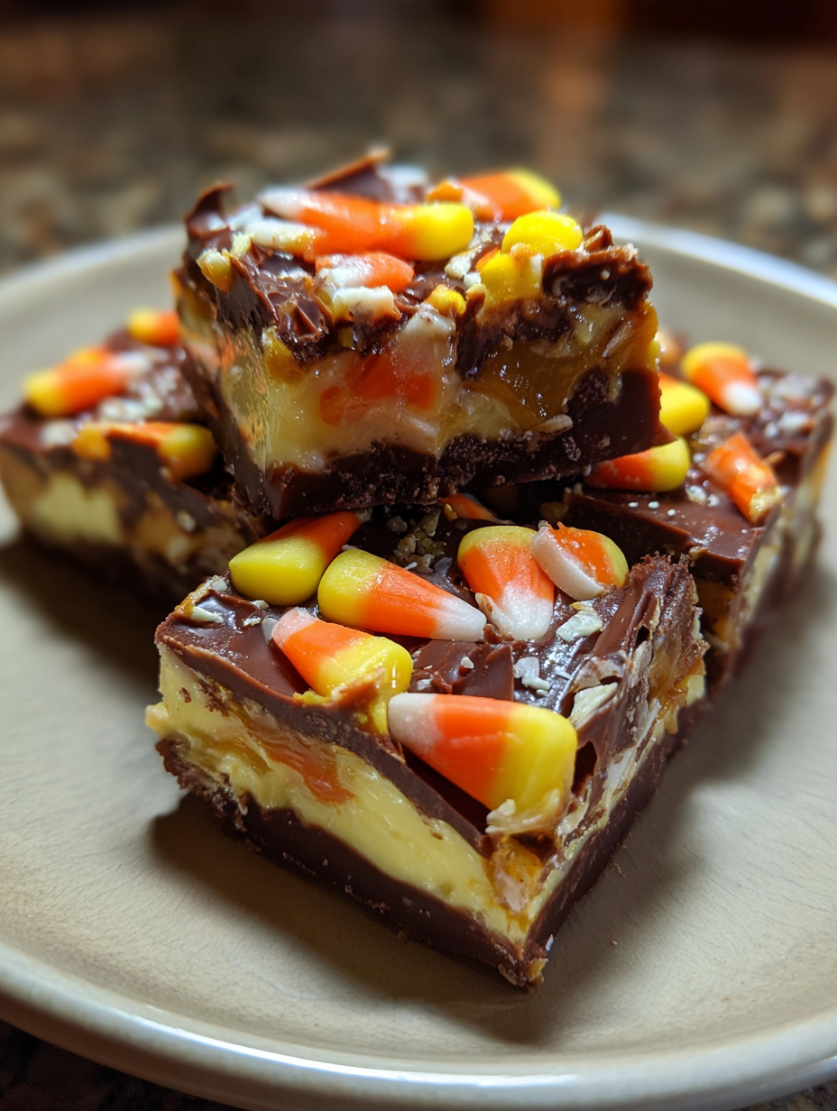 Candy Corn Fudge Snel Recept: Eenvoudig en heerlijk zoet genot