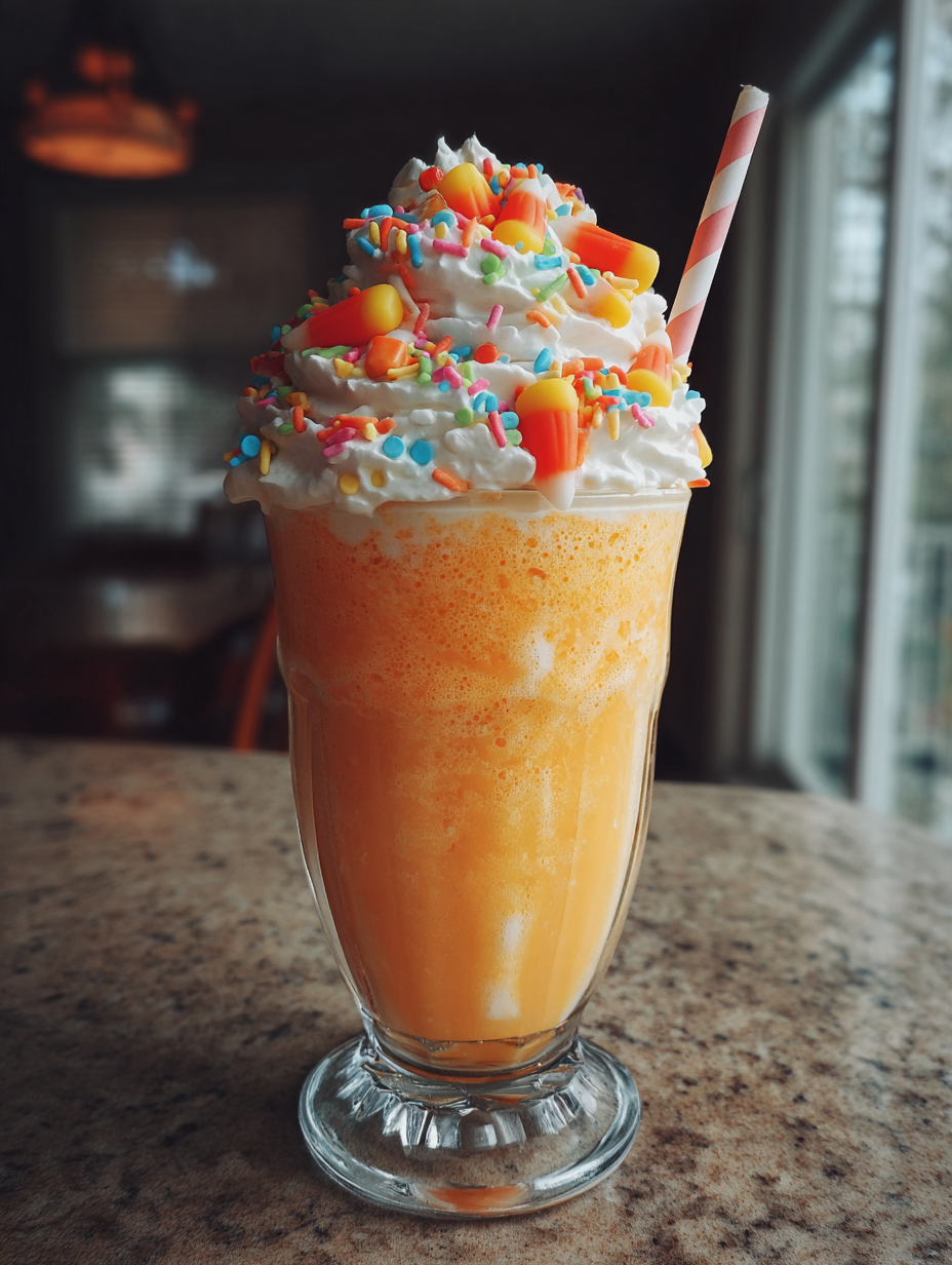 Candy Corn Milkshake Recept: Een heerlijke en romige traktatie