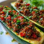 Gevulde Courgettes met Gehakt: Heerlijke en makkelijke ovenschotel