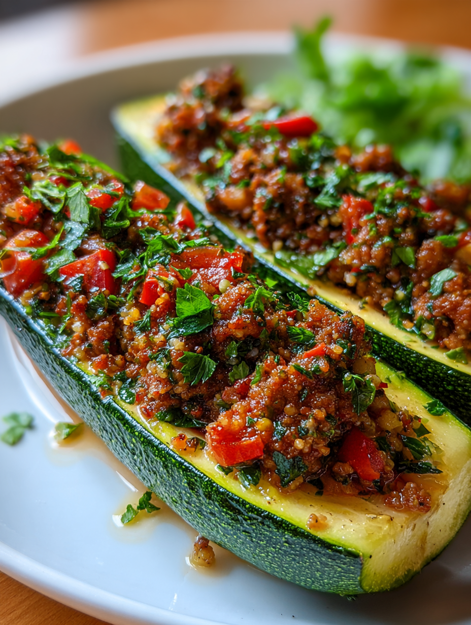 Gevulde Courgettes met Gehakt: Heerlijke en makkelijke ovenschotel