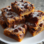 Halloween Blondies Snel Recept: Heerlijke en snelle traktatie voor feestdagen
