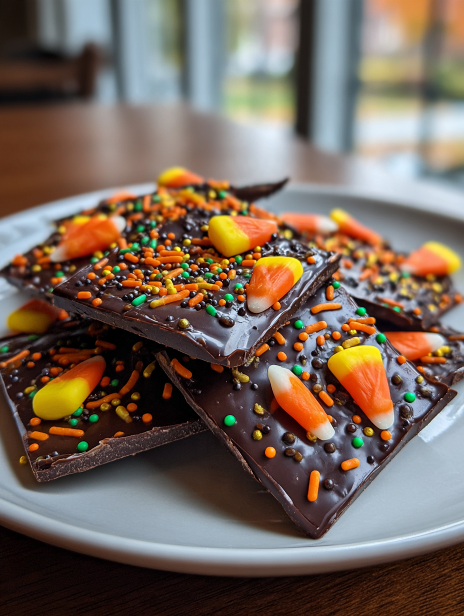 Halloween Chocolade Bark Recept: Gemakkelijke en heerlijke traktatie