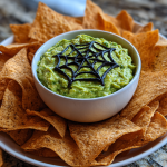 Halloween Guacamole Spinnenweb Dip: Heerlijke en makkelijke dip voor Halloween