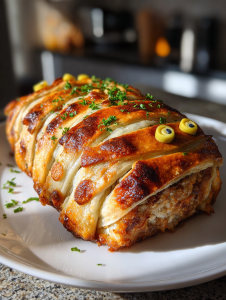 Halloween Mummie Gehaktbrood: Gemakkelijke en lekkere Halloween traktatie