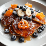 Halloween Pannenkoek Kunst Ontbijt: Een heerlijk en creatief ontbijt