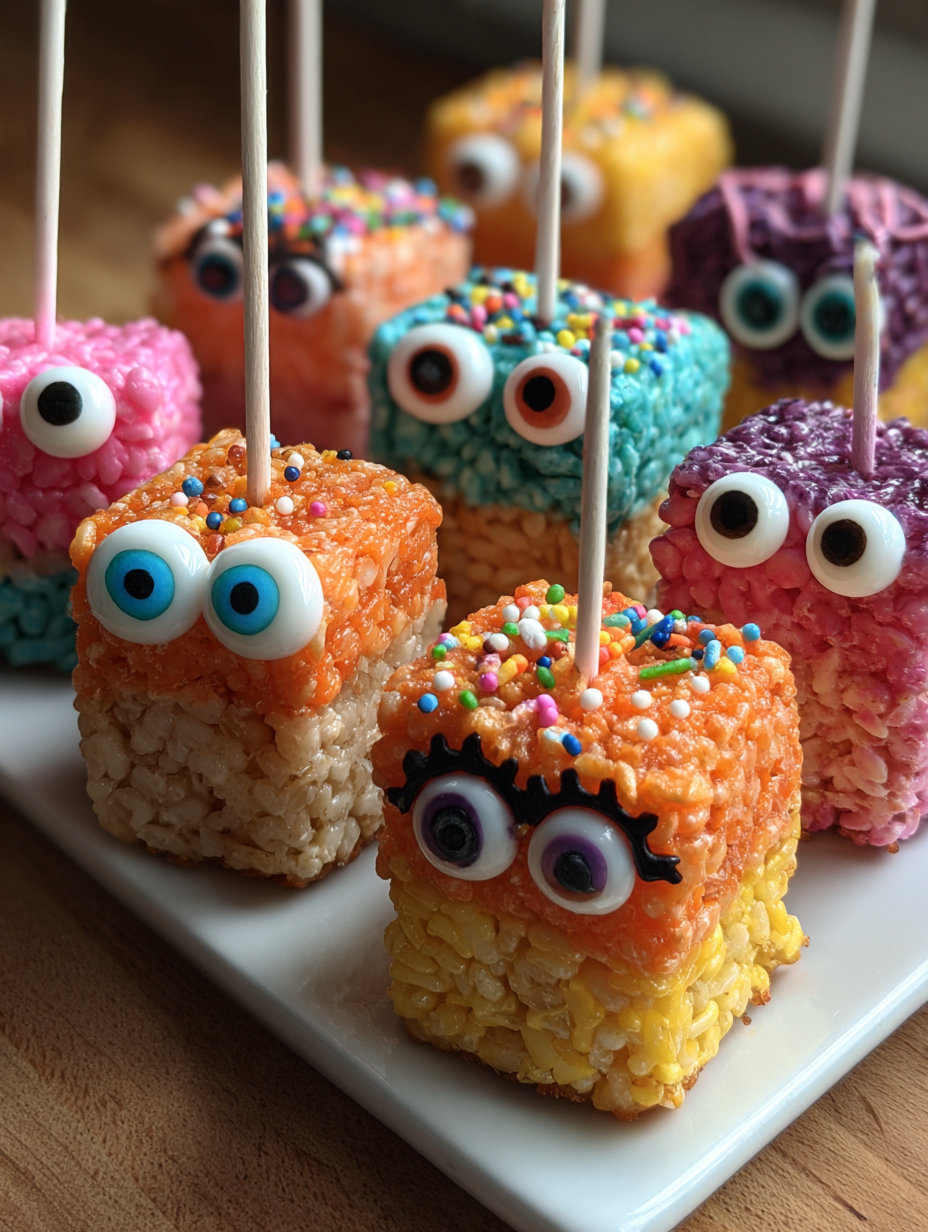 Halloween Rijstwafel Pops: Heerlijke traktaties voor Halloween