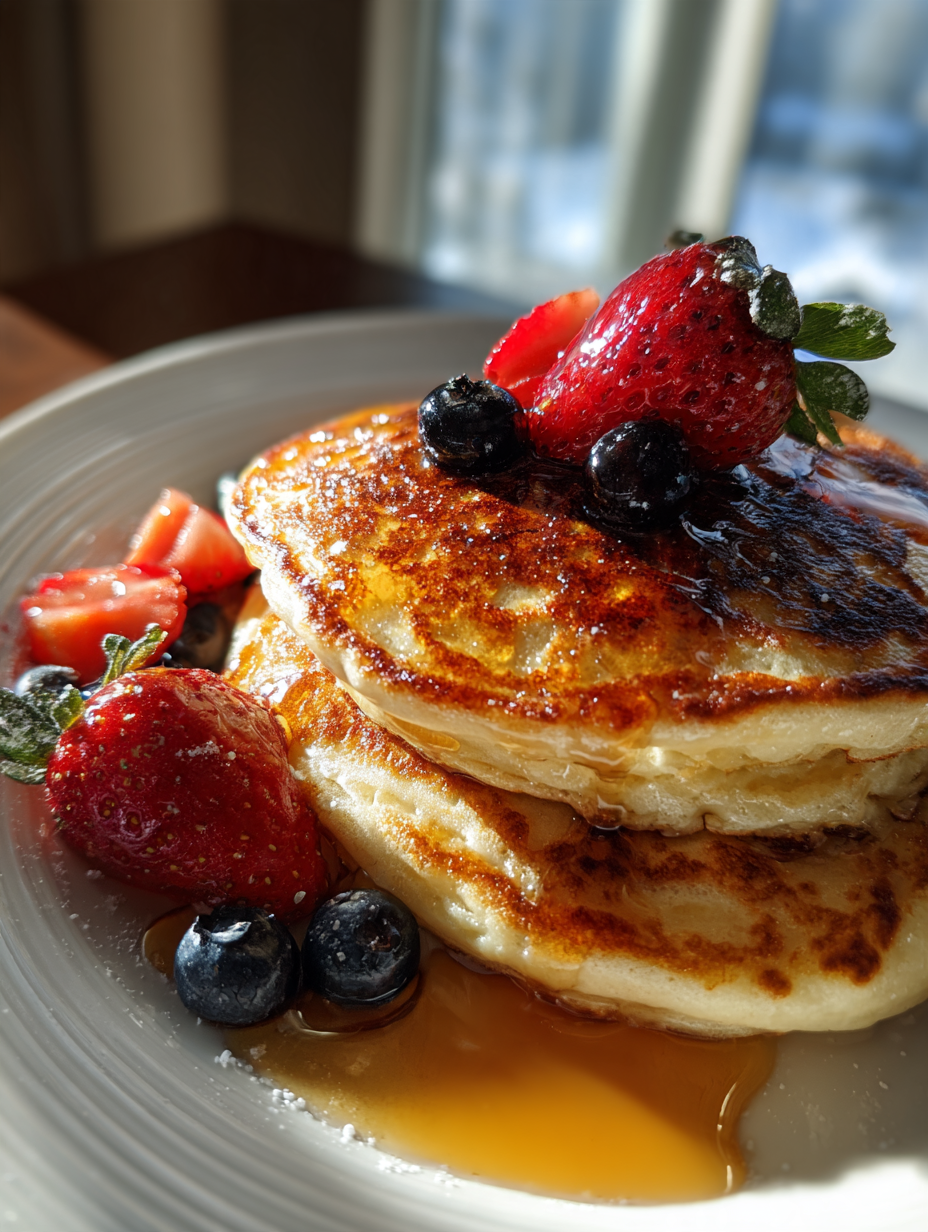 Huisgemaakte Pannenkoeken: Heerlijke en luchtige pannenkoeken