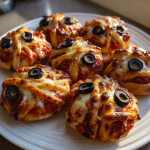 Mummie Pizzahapjes Recept: Heerlijke en makkelijke hapjes voor Halloween