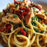 Pasta met Kip en Zongedroogde Tomaten: Een heerlijke, makkelijke maaltijd