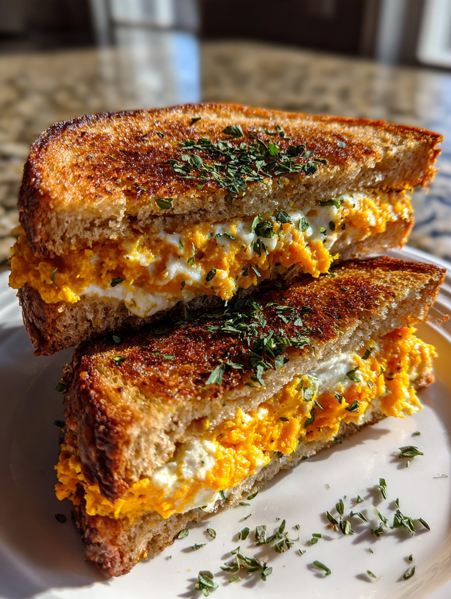 Pompoen Sandwich Uitsteekvorm: Eenvoudig en heerlijk herfstgerecht