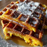 Pompoen Wafels Herfstrecept: Heerlijk luchtige wafels voor herfstgenot