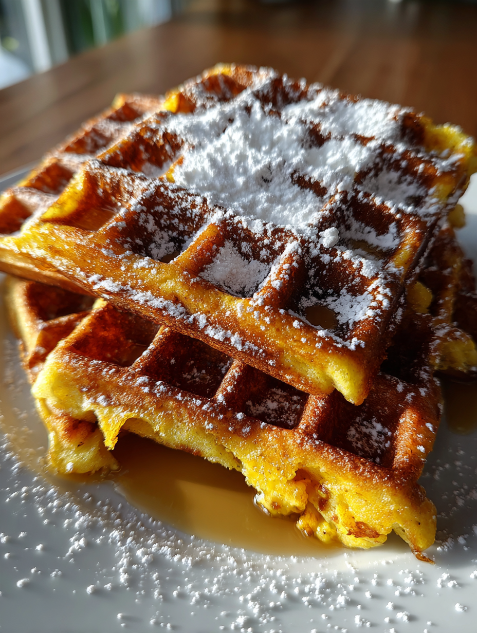 Pompoen Wafels Herfstrecept: Heerlijk luchtige wafels voor herfstgenot
