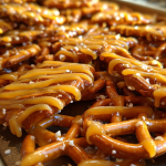 Pretzel Karamel Snoep Halloween: Heerlijke zoete traktatie voor feestdagen