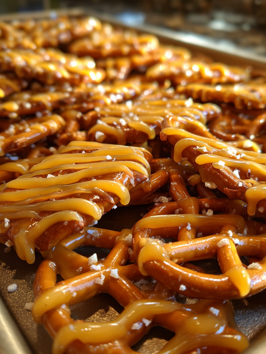Pretzel Karamel Snoep Halloween: Heerlijke zoete traktatie voor feestdagen