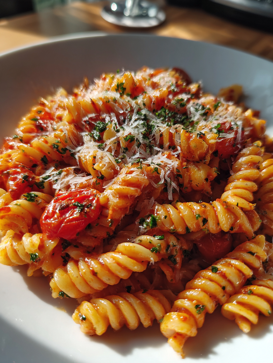 Romige Tomatenpasta: Romige en heerlijke smaakexplosie voor iedereen