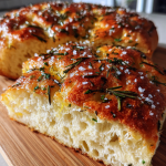 Zelfgemaakte Focaccia: Perfecte Italiaanse brood met kruiden en olijfolie
