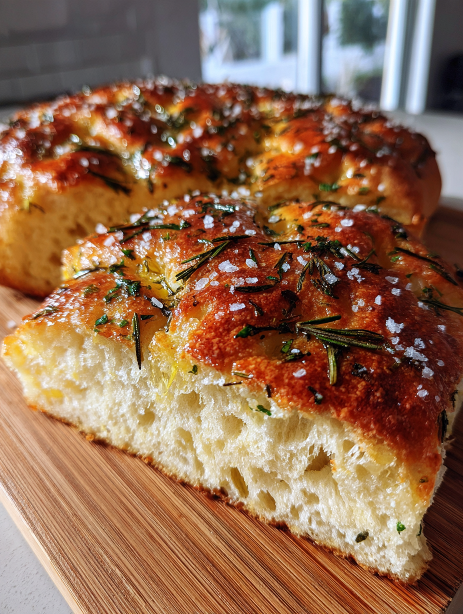 Zelfgemaakte Focaccia: Perfecte Italiaanse brood met kruiden en olijfolie